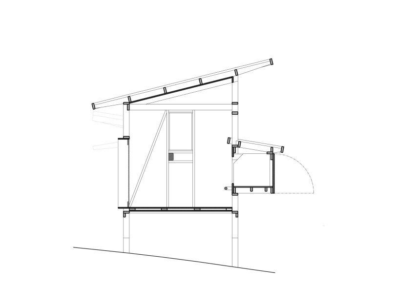 Section of Pestana Chicken Coop by Ricardo Leal