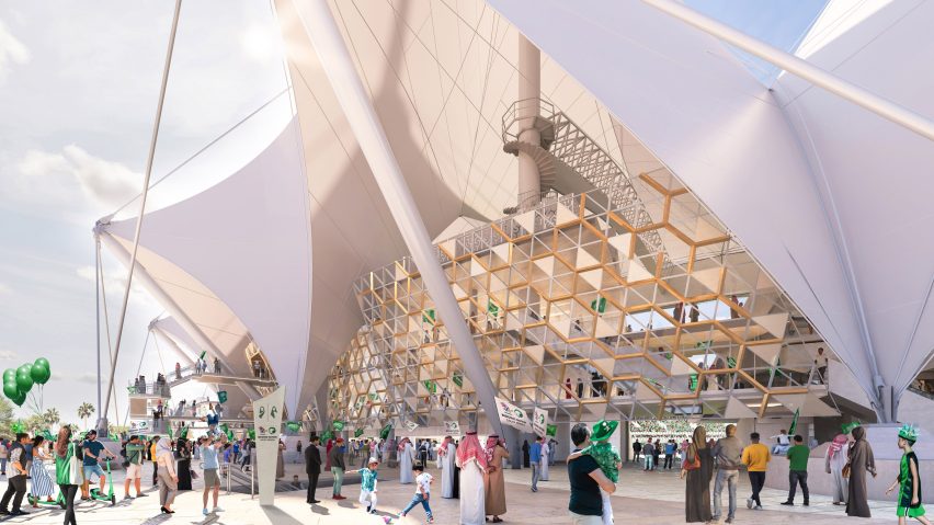 The King Fahd Sports City Stadium by Populous