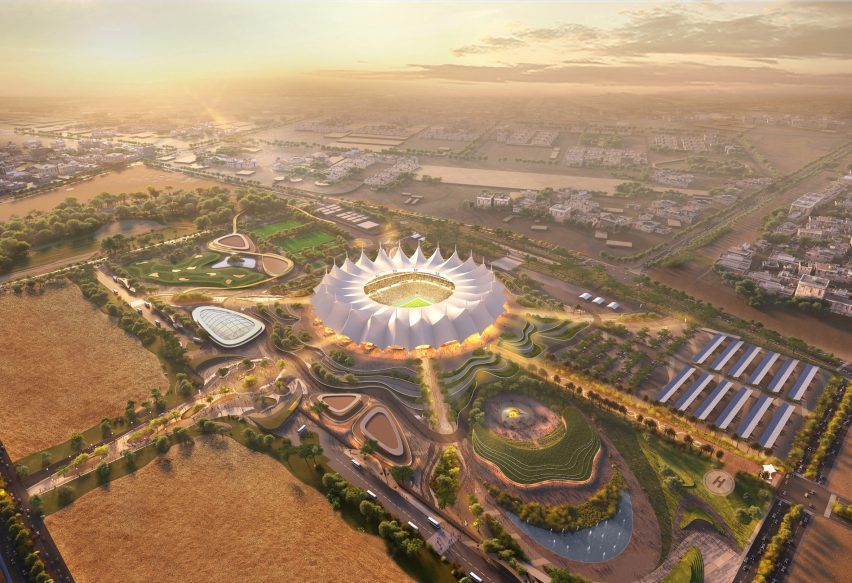 The King Fahd Sports City Stadium by Populous