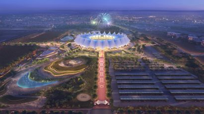 The King Fahd Sports City Stadium by Populous