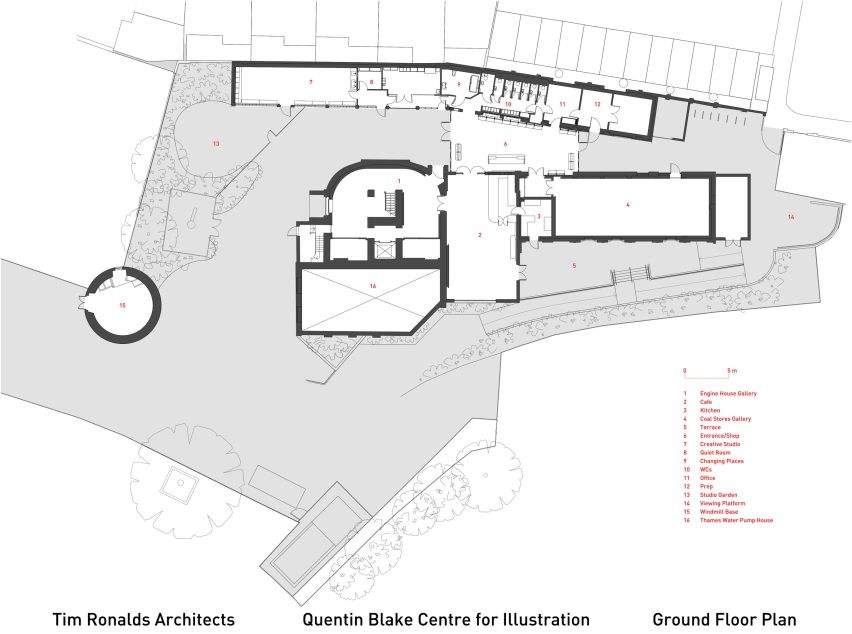 Quentin Centre for Illustration by Tim Ronalds Architects