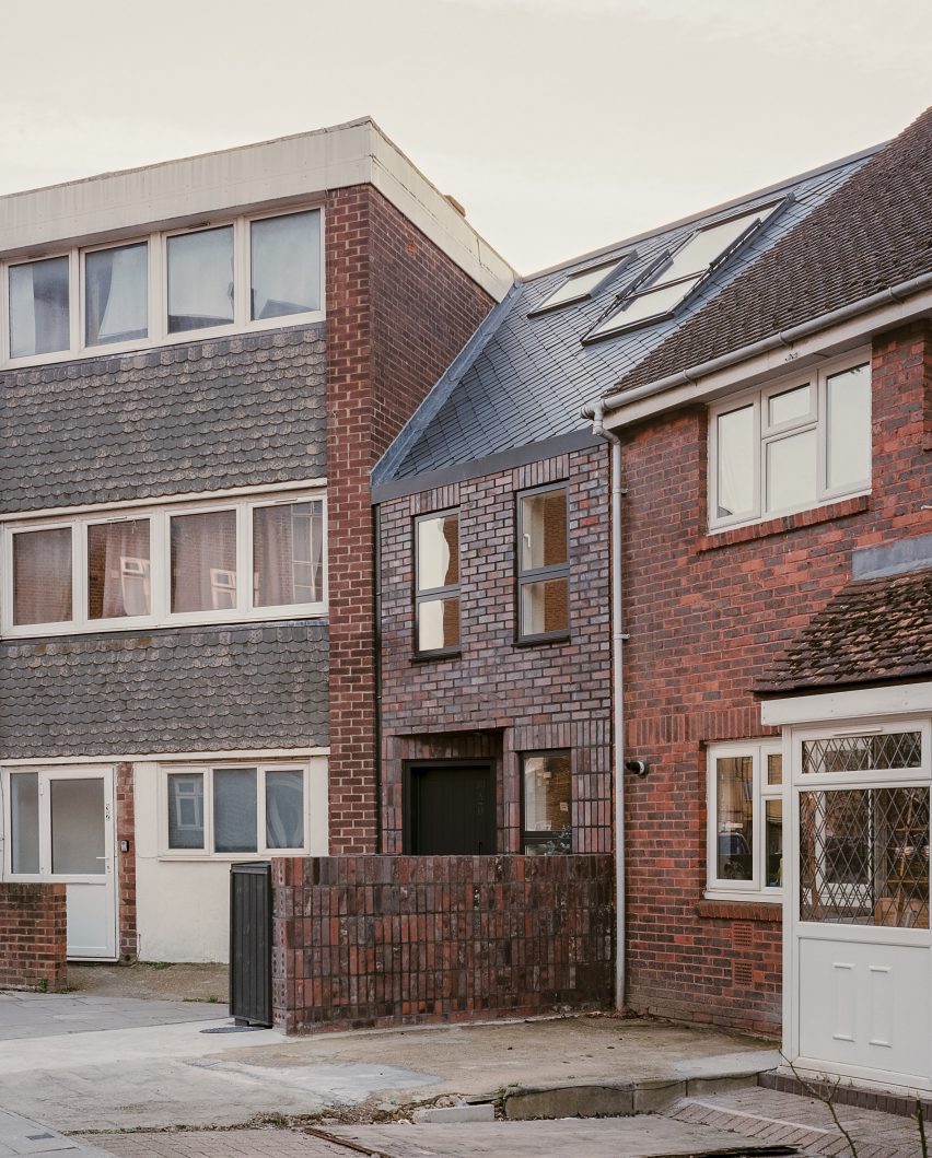 Radnor Road infill house by Wright Office