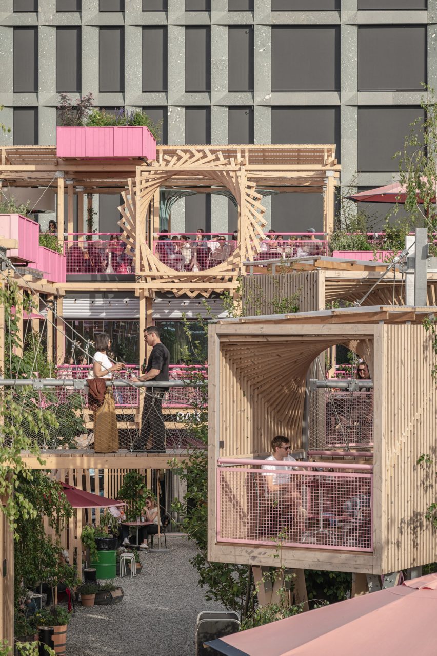 Hello Wood Remise Rosa Zurich