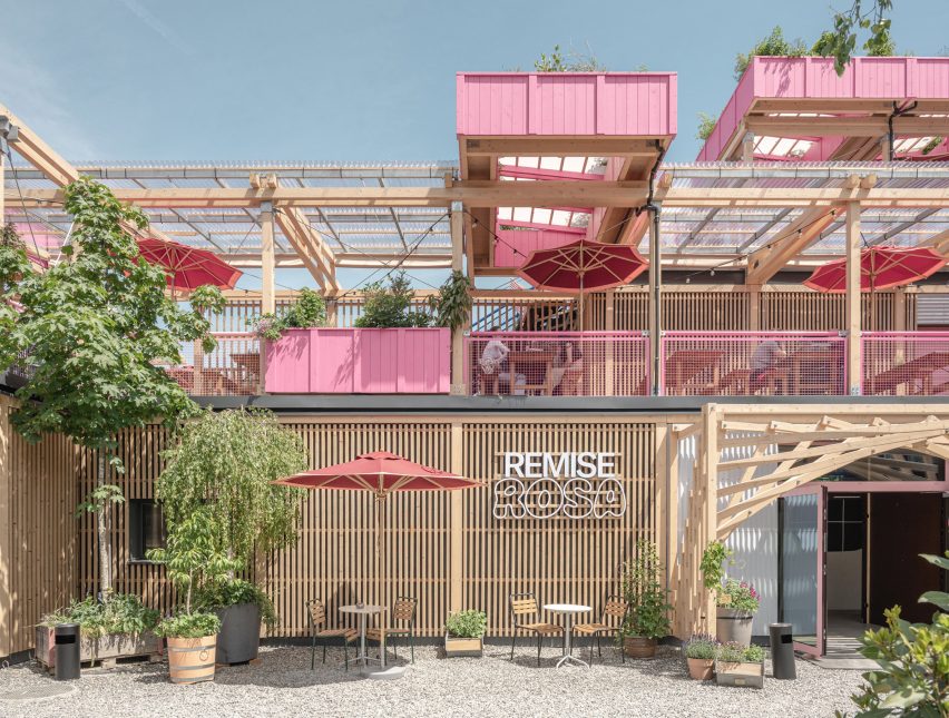 Hello Wood Remise Rosa Zurich
