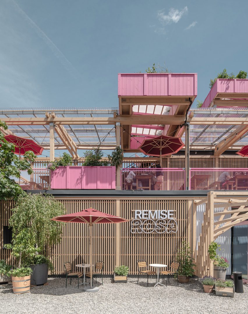 Hello Wood Remise Rosa Zurich