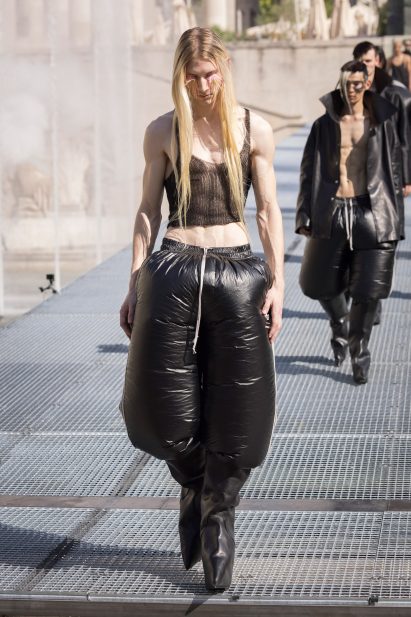 Inflated trousers by Adidas