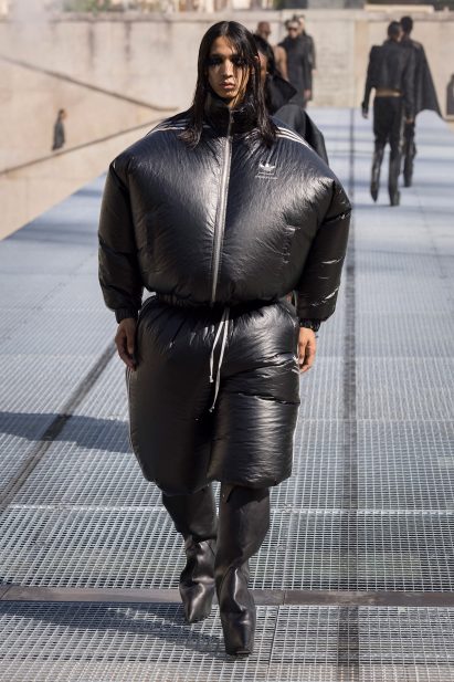 Rick Owens x Adidas ClimaCool SS27 collection inflatable tracksuits