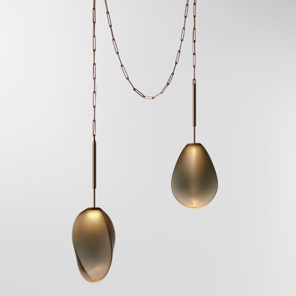 Solace Chain pendant light by Ross Gardam
