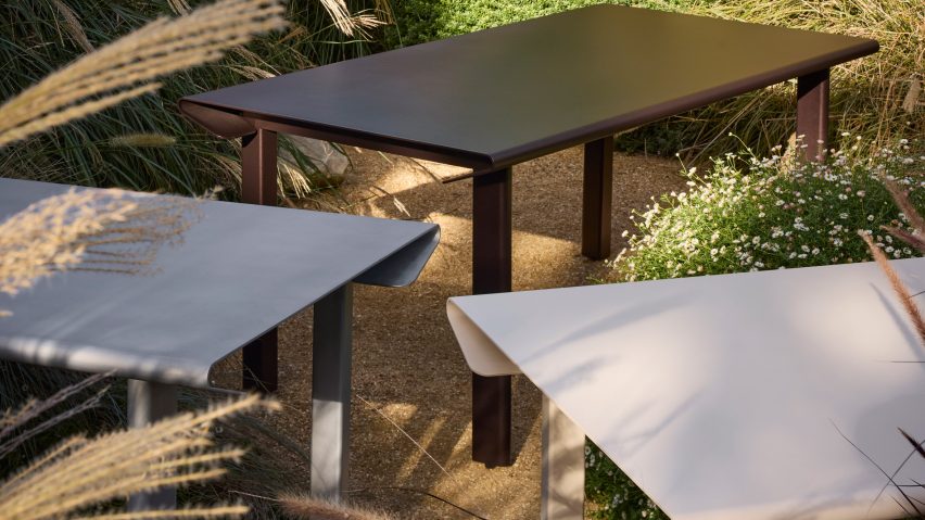 Sail table by Tom Fereday for Design By Them