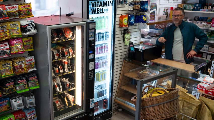 Sell Out Show vending machine at 3 Days of Design
