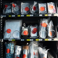 Sell Out Show vending machine at 3 Days of Design