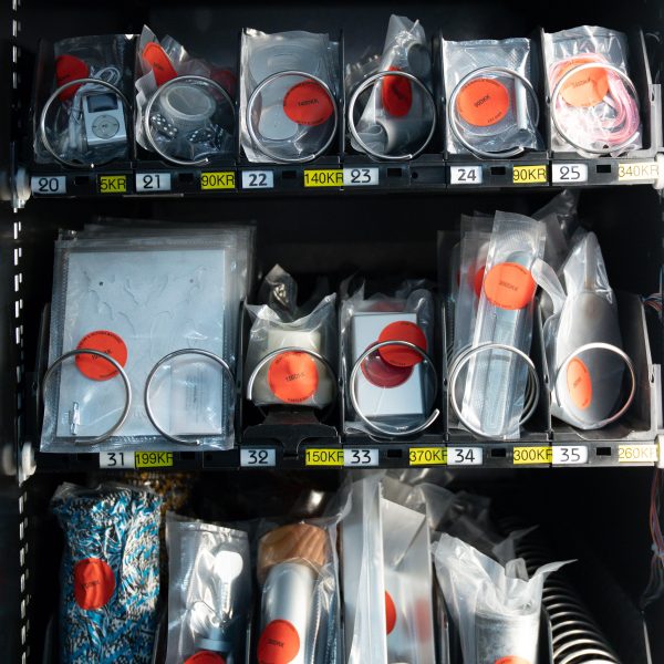 Sell Out Show vending machine at 3 Days of Design