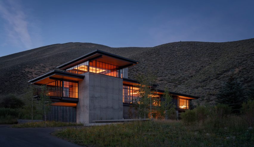 Olson Kundig house in Idaho