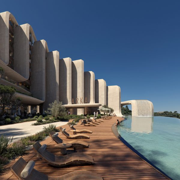 Hotel extension by Zaha Hadid Architects