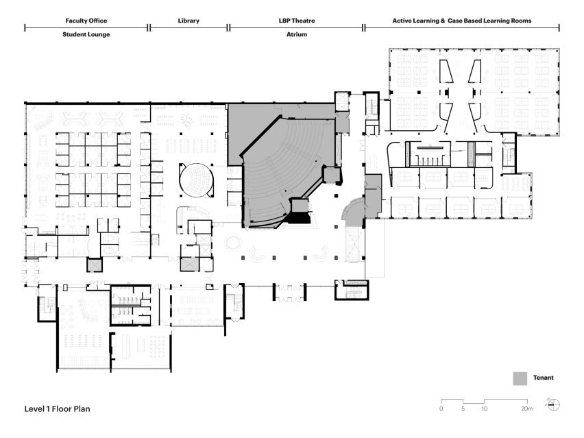 Level one floor plan