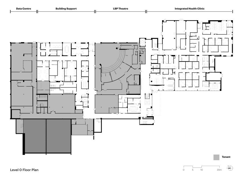 Level zero floor plan