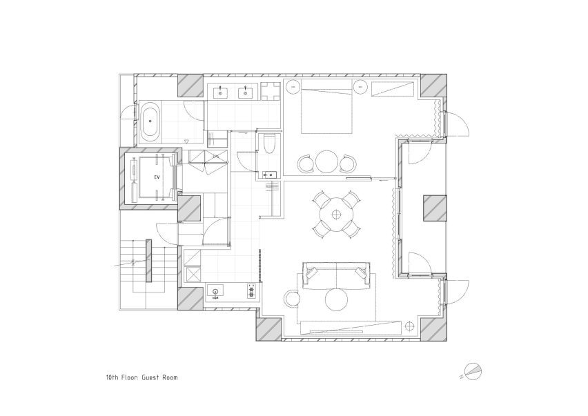 Tomi Hotel Ginza by Keijis Ashizawa plans