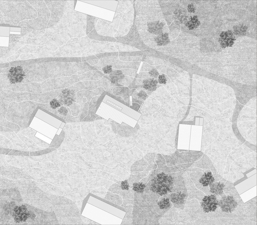 Plan of House on a Dune by Unknown Architects