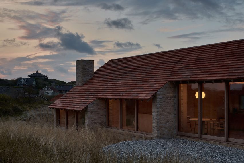 House on a Dune by Unknown Architects