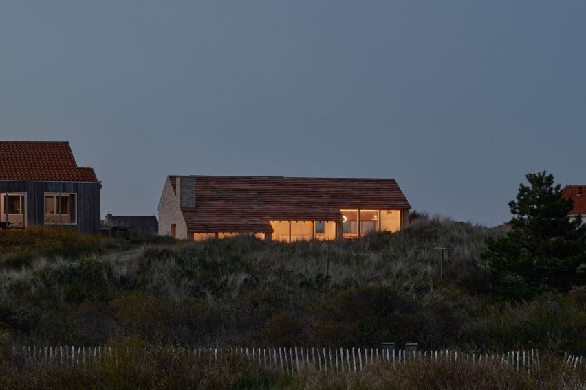 House on a Dune by Unknown Architects