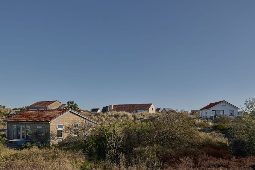 House on a Dune by Unknown Architects