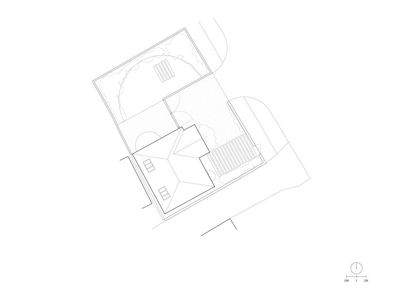 Site plan of Wade House by Wadhal