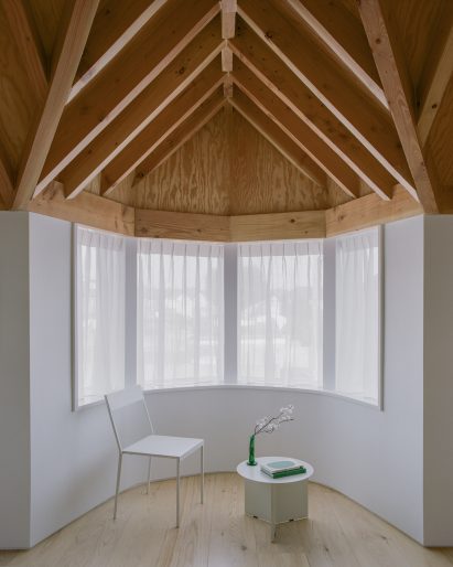 Upper floor interior at Wade House