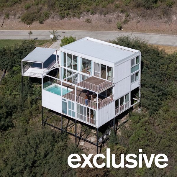 White Modular House