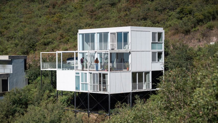 White Modular House