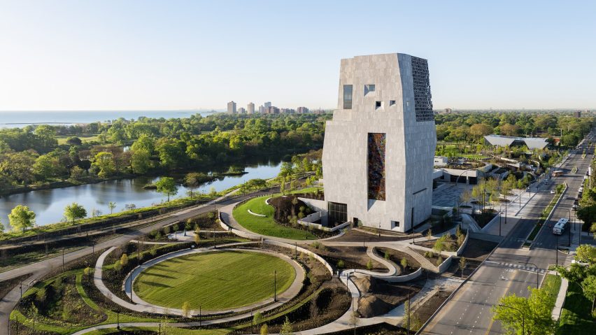Tod Williams Billie Tsien Architects completes “intentionally sculptural” Obama Presidential Center