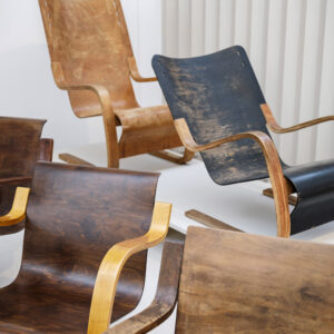 Photo of chairs by Aino & Alvar Aalto