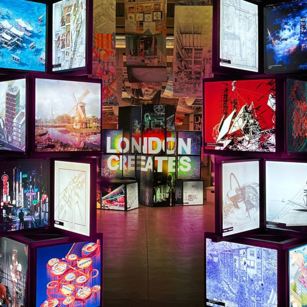 Photo of London Creates display