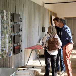 Photo of exhibition at the Swiss Architecture Biennial