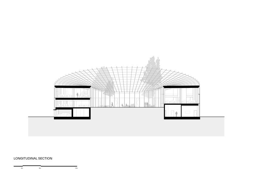 Section of Dymak HQ by BIG