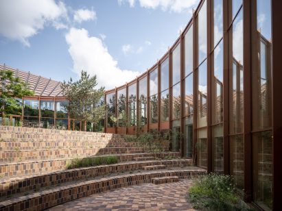 Dymak HQ courtyard by BIG