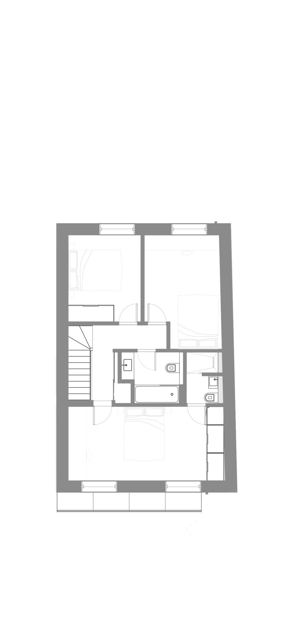 Plan of Castlands Road by Bricolage