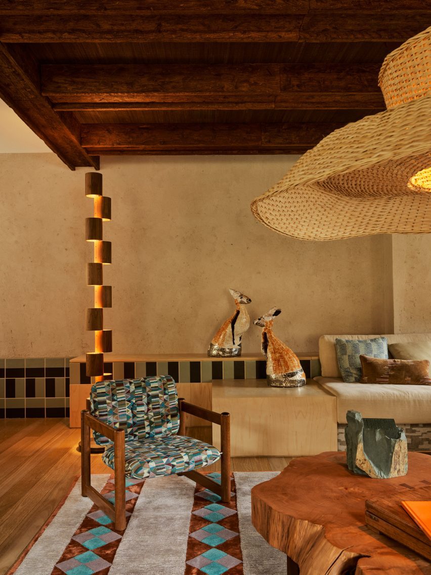 living area in Cinderella House by YSG Studio