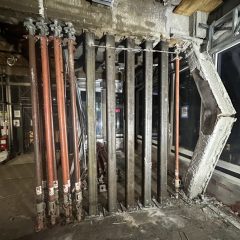 Collapsing building in New York City “now stable” according to developer