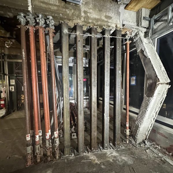 Collapsing building in New York City “now stable” according to developer