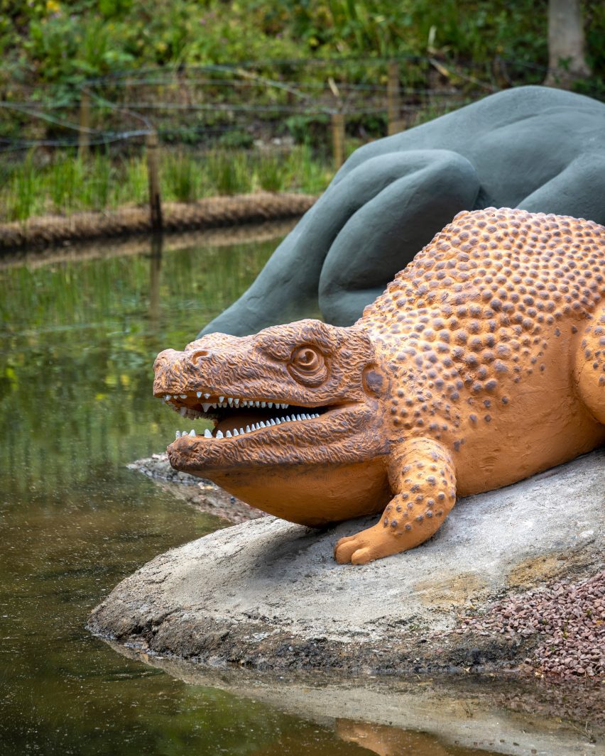 Crystal Palace dinosaur island