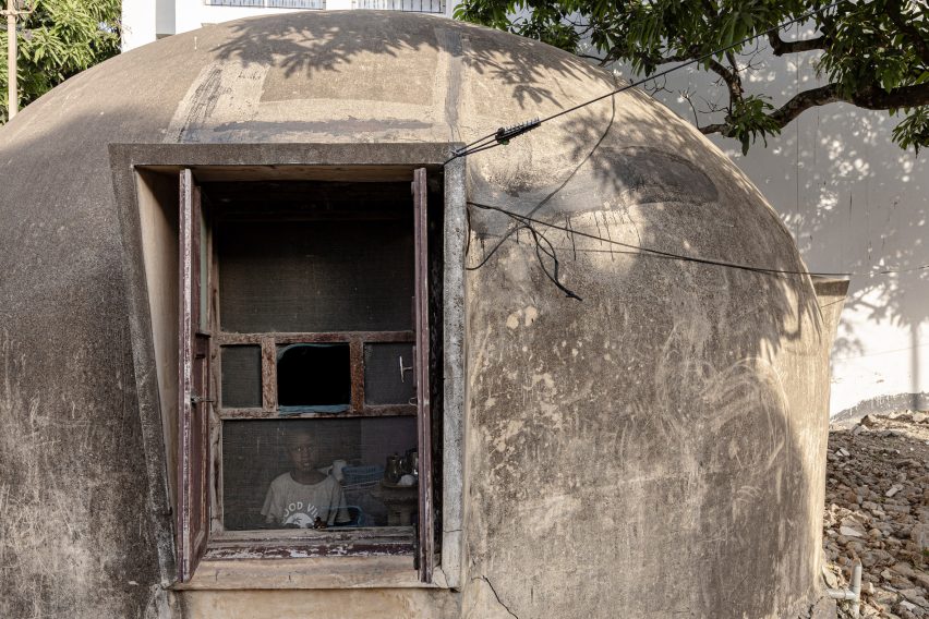 Dakar bubble houses photographed by Andrea Ferro