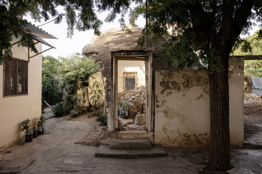 Dakar bubble houses photographed by Andrea Ferro