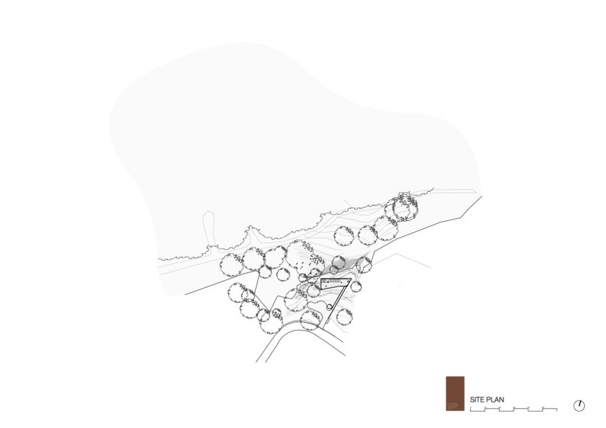 EA House by Bokey Grant in New South Wales Australia, Site Plan