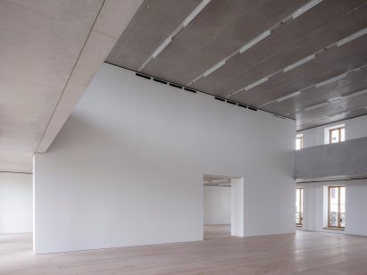 Art gallery interior