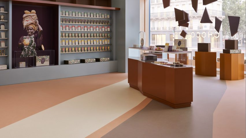 Marmoleum Cocoa flooring by Forbo Flooring