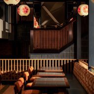 Genso restaurant at Hong Kong's Sha Tin Racecourse, designed by Joyce Wang Studio