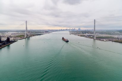 Bridge from Detroit to Canada