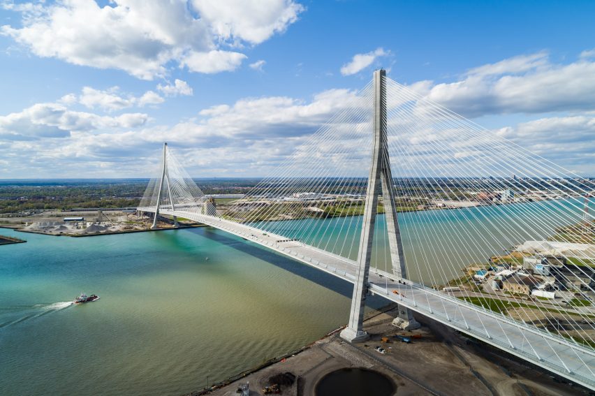 Bridge from Detroit to Canada