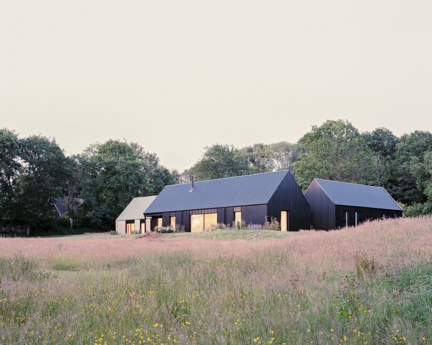House in a Clearing by TaylorHare Architects