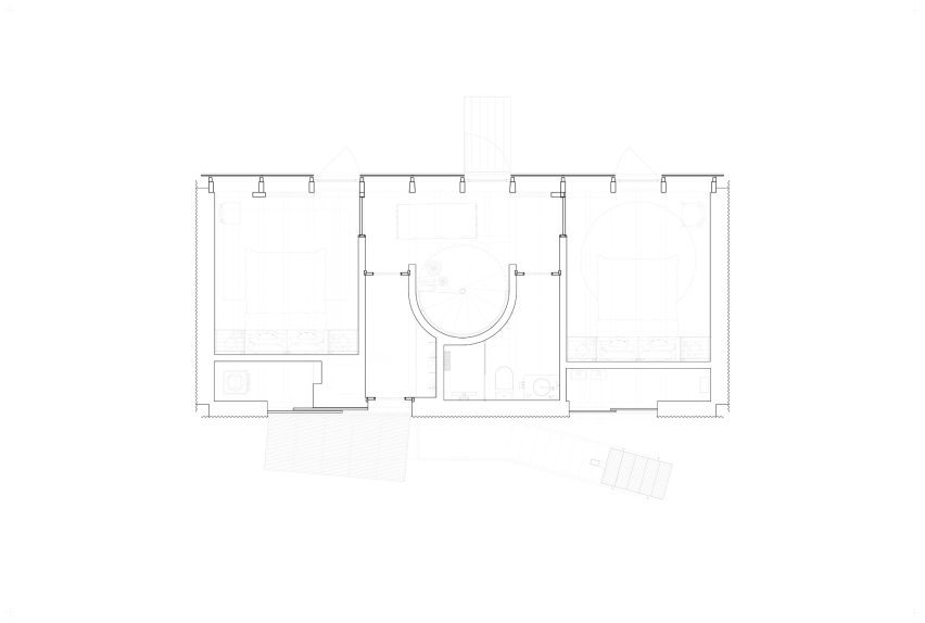 Iragüen Viñuela Arquitectos House by Fuy River mass timber